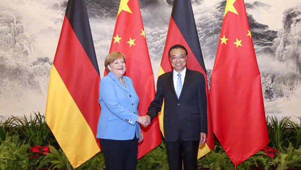 Angela Merkel in Beijing eingetroffen