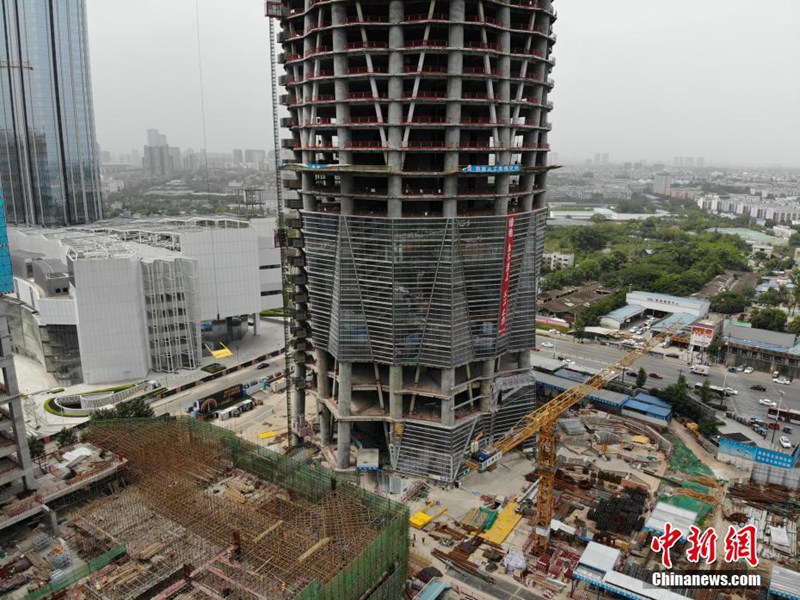 Chengdu errichtet neuen Rekord-Wolkenkratzer
