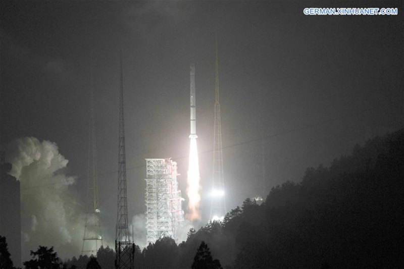 China startet neuen Beidou-Navigationssatelliten