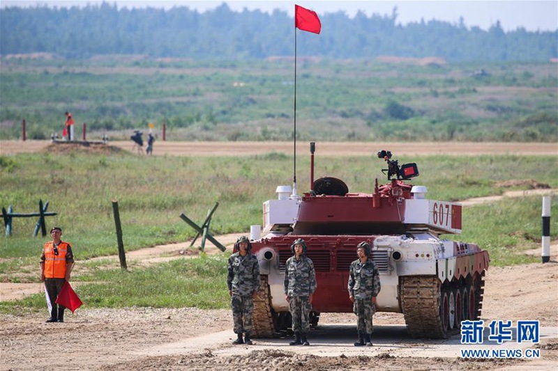 China gewinnt in den Internationalen Armeespielen im Panzerwettbewerb