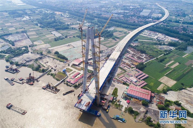 Neue Jangtse-Brücke bricht die Rekorde