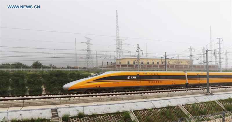 Test auf Hochgeschwindigkeitsstrecke Jinan-Qingdao beginnt