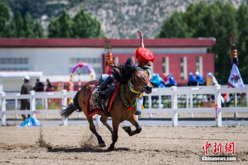 Shoton Festival findet in Tibet statt