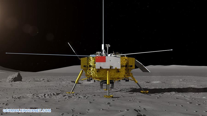 China Fokus: China enthüllt Chang'e-4 Rover, um ferne Seite des Mondes zu erkunden