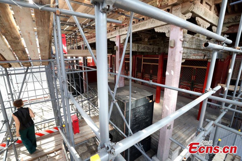 Renovierung der Taihe-Halle im Palastmuseum beginnt