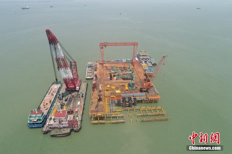 China baut weltweit größte Seebrücke