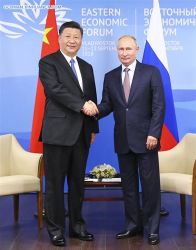 Xi führt Gespräche mit Putin in Wladiwostok