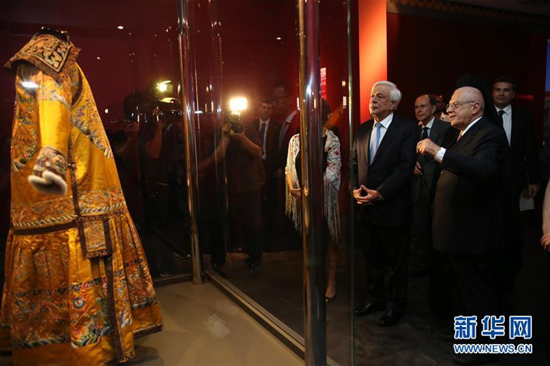Relikt-Ausstellung über Qing-Dynastie in Griechenland eröffnet