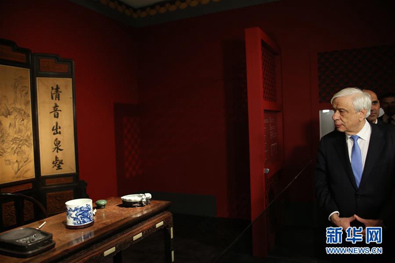 Relikt-Ausstellung über Qing-Dynastie in Griechenland eröffnet
