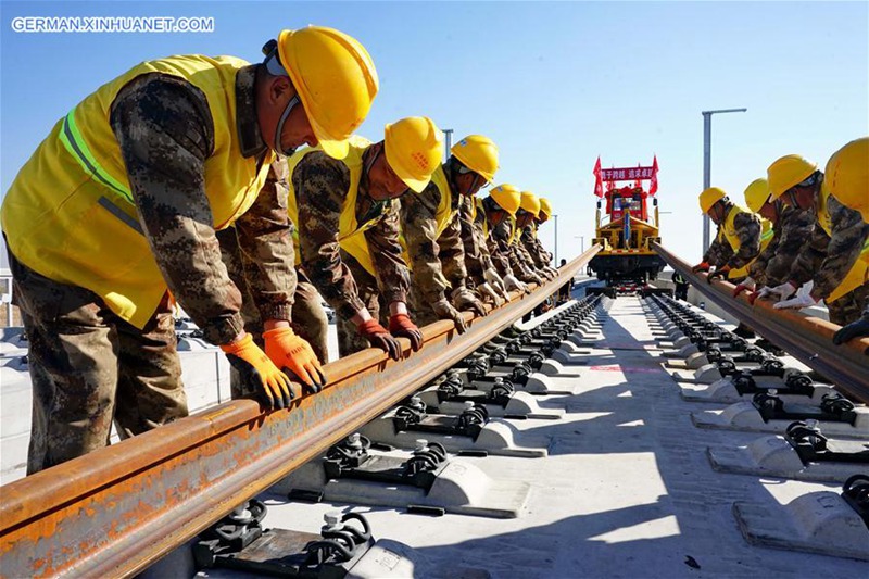 Hochgeschwindigkeits-Eisenbahnstrecke Beijing-Zhangjiakou wird 2019 in Betrieb genommen