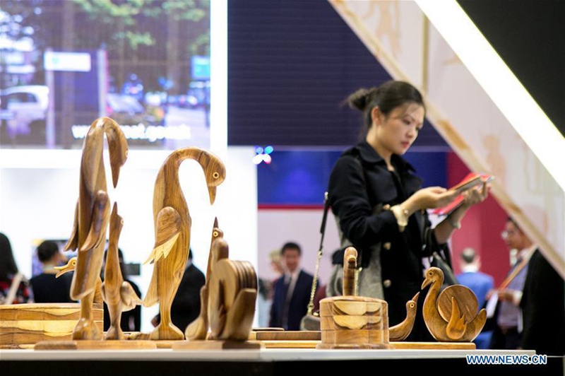 Länderpavillons auf der China International Import Expo