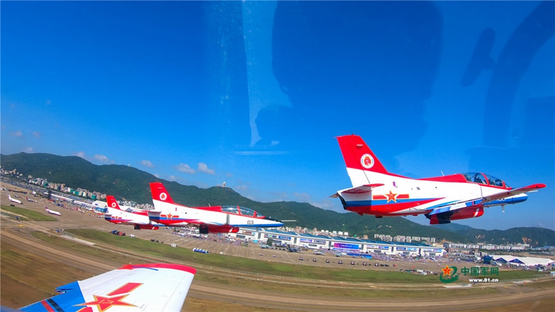 Airshow China aus der Perspektive der Piloten