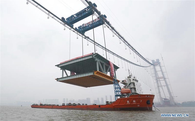 Die längste Doppeldecker-Hängebrücke der Welt wird 2019 fertiggestellt