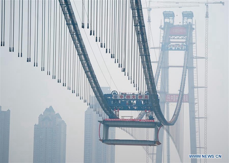 Die längste Doppeldecker-Hängebrücke der Welt wird 2019 fertiggestellt