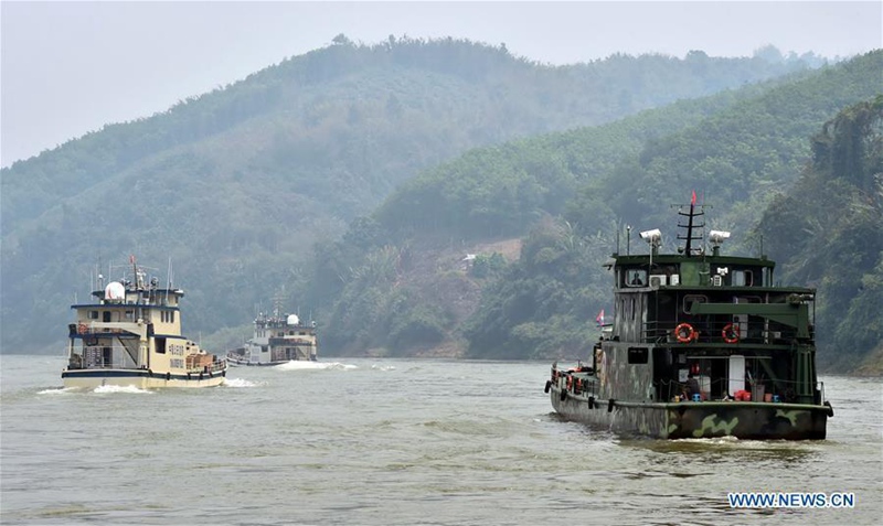 76. Gemeinsame Patrouille des Mekong beginnt in Südwestchina