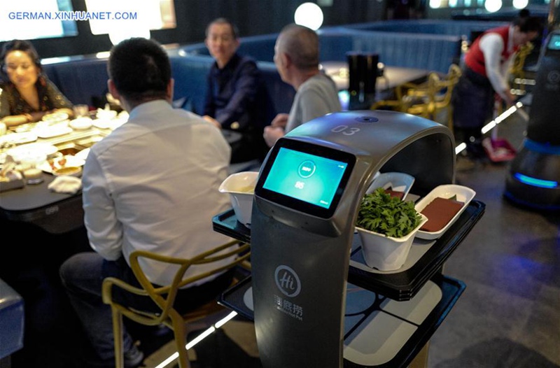 KI-Restaurant in Beijing wirkt anziehend auf Konsumenten