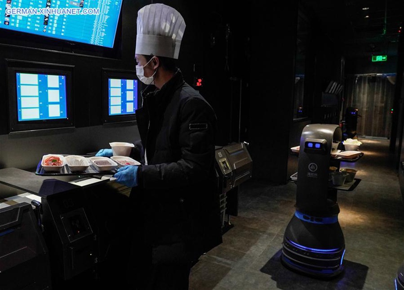 KI-Restaurant in Beijing wirkt anziehend auf Konsumenten