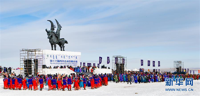 Winter-Naadam in der Inneren Mongolei beginnt