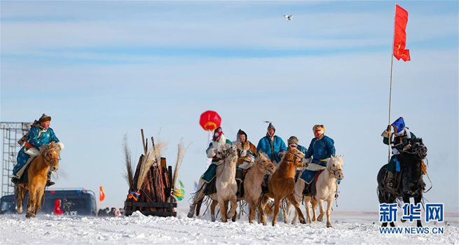 Winter-Naadam in der Inneren Mongolei beginnt