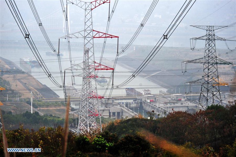 Drei-Schluchten-Kraftwerk hat in diesem Jahr 100 Milliarden Kilowattstunden Strom erzeugt