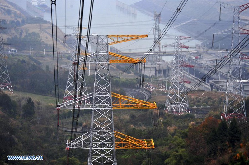 Drei-Schluchten-Kraftwerk hat in diesem Jahr 100 Milliarden Kilowattstunden Strom erzeugt