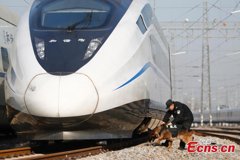 Beijinger Polizei erhöht die Bahnsicherheit für bevorstehende Reisezeit