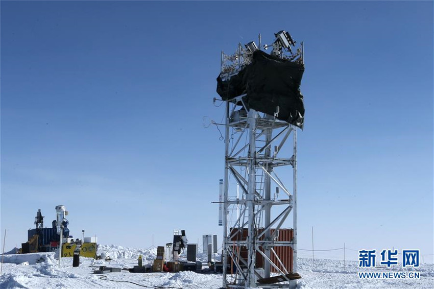 Chinesisches Antarktis-Expeditionsteam startet astronomische Beobachtungen
