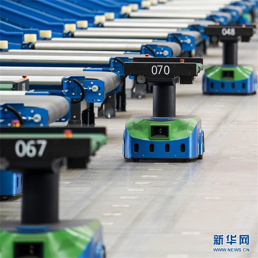 IoT-Roboter-Verteilzentrum in Nanjing eröffnet