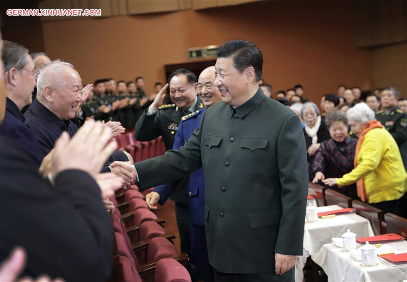 Xi gratuliert Veteranen zum Frühlingsfest