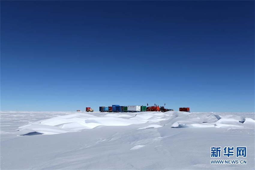 Chinas Antarktis-Expeditionsteam beendet wissenschaftliche Forschung auf der Spitze der Inlandeiskappe