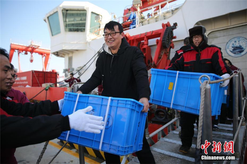 Chinas Meeresforschungsschiff kehrt in den Heimathafen zurück