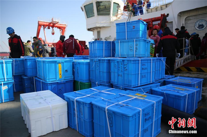 Chinas Meeresforschungsschiff kehrt in den Heimathafen zurück