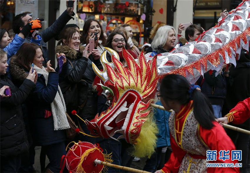 London: Parade zur Feier des chinesischen Neujahrs