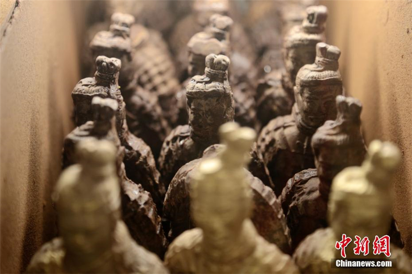Xi´an: Terrakotta-Krieger aus Schokolade