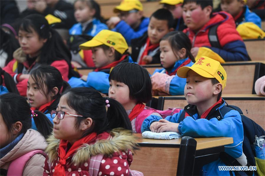 Grundschule in Zhejiang veranstaltet Aktivitäten zum Welttag des Zivilschutzes