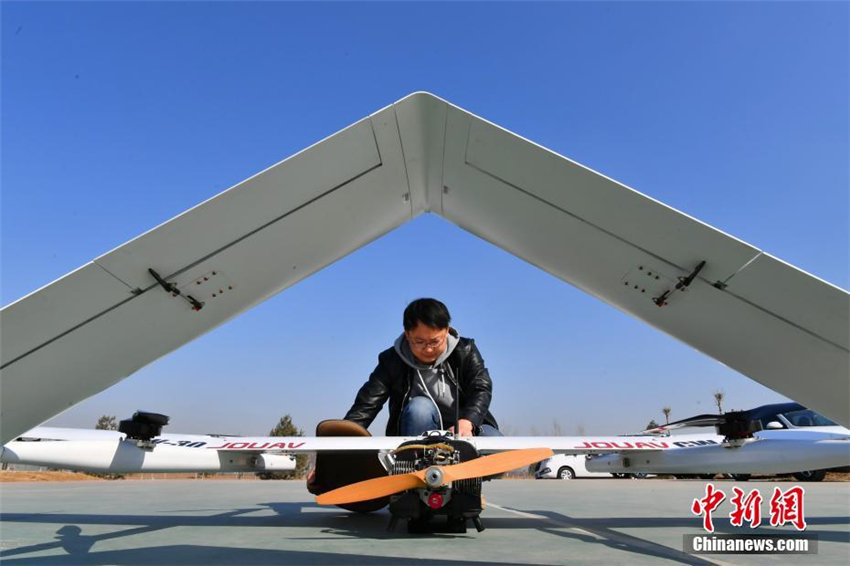 Shijiazhuang setzt Mega-Drohne für Stadtverwaltung ein
