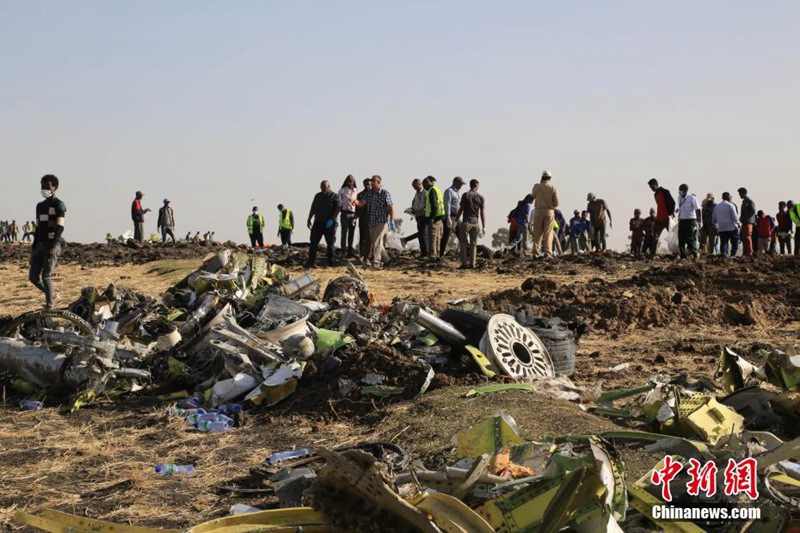 Chinesische Rettungskräfte liefern Unterstützung nach äthiopischem Flugzeugsabsturz 