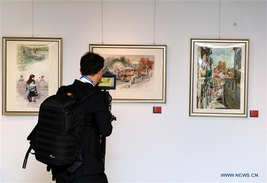 Kunstausstellung zur Feier des 20. Gründungstags der Sonderverwaltungsregion Macau
