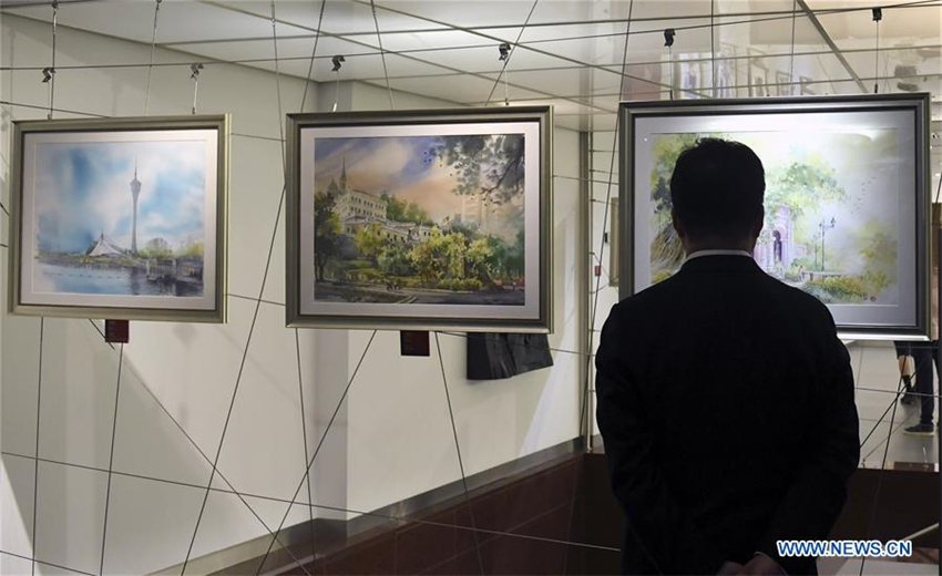 Kunstausstellung zur Feier des 20. Gründungstags der Sonderverwaltungsregion Macau