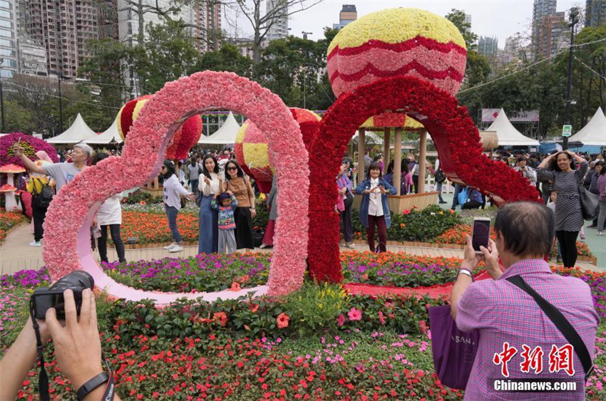 Hongkonger Blumenschau eröffnet