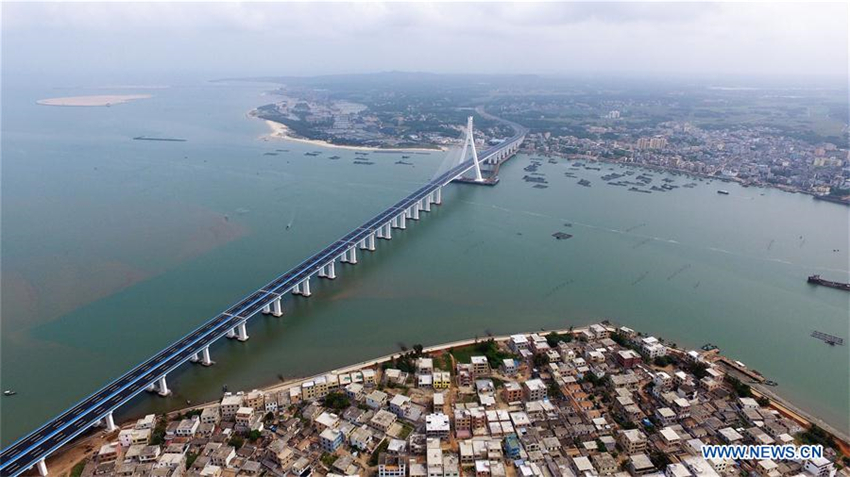 Haiwen-Seebrücke in Hainan nimmt offiziell Betrieb auf