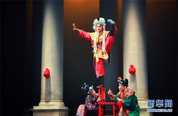 Die experimentelle Peking-Oper „Turandot" wurde im Februar 2019 in Rom aufgeführt.