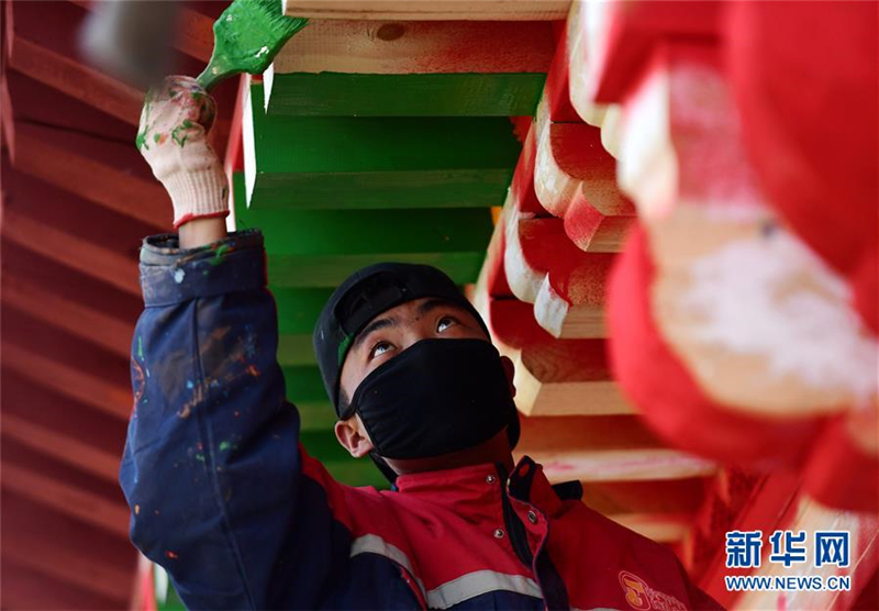 Beijing bereitet sich auf internationale Garten-Expo vor