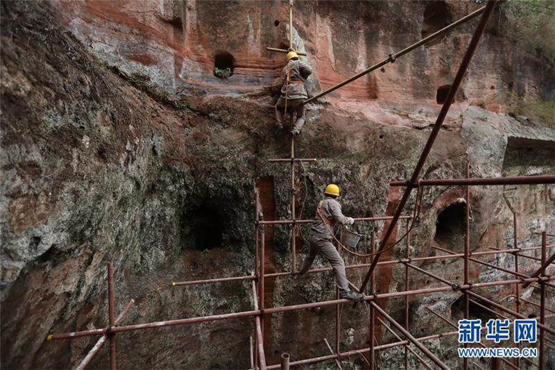 Restaurierungsarbeiten des Großen Buddhas von Leshan abgeschlossen