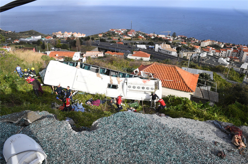 Verheerendes Busunglück auf Madeira fordert viele Tote