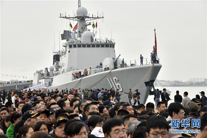 Tag der offenen Tür der internationalen Marineschiffe in Qingdao