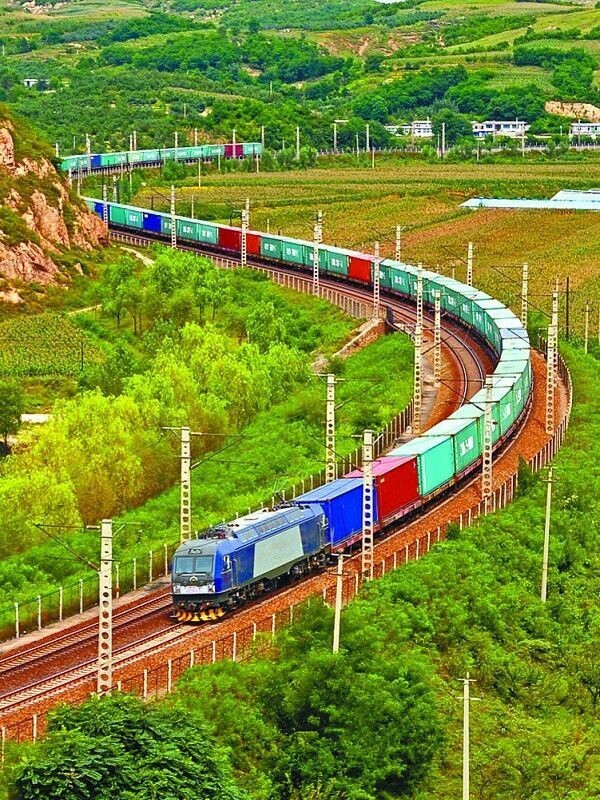 Gütertransport zwischen Chengdu und Europa floriert