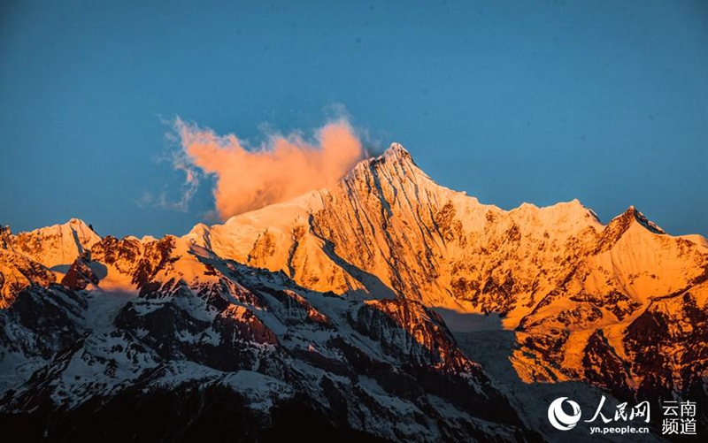 Die Meili-Schneeberge in Yunnan