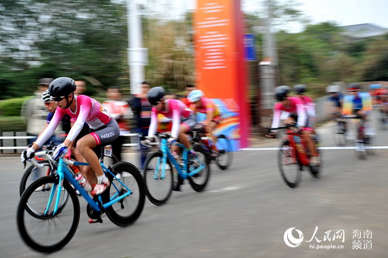 Fahrrad-Festival im Geopark in Hainan