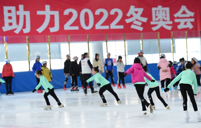 Leidenschaft für Olympische Winterspiele in Yanqing